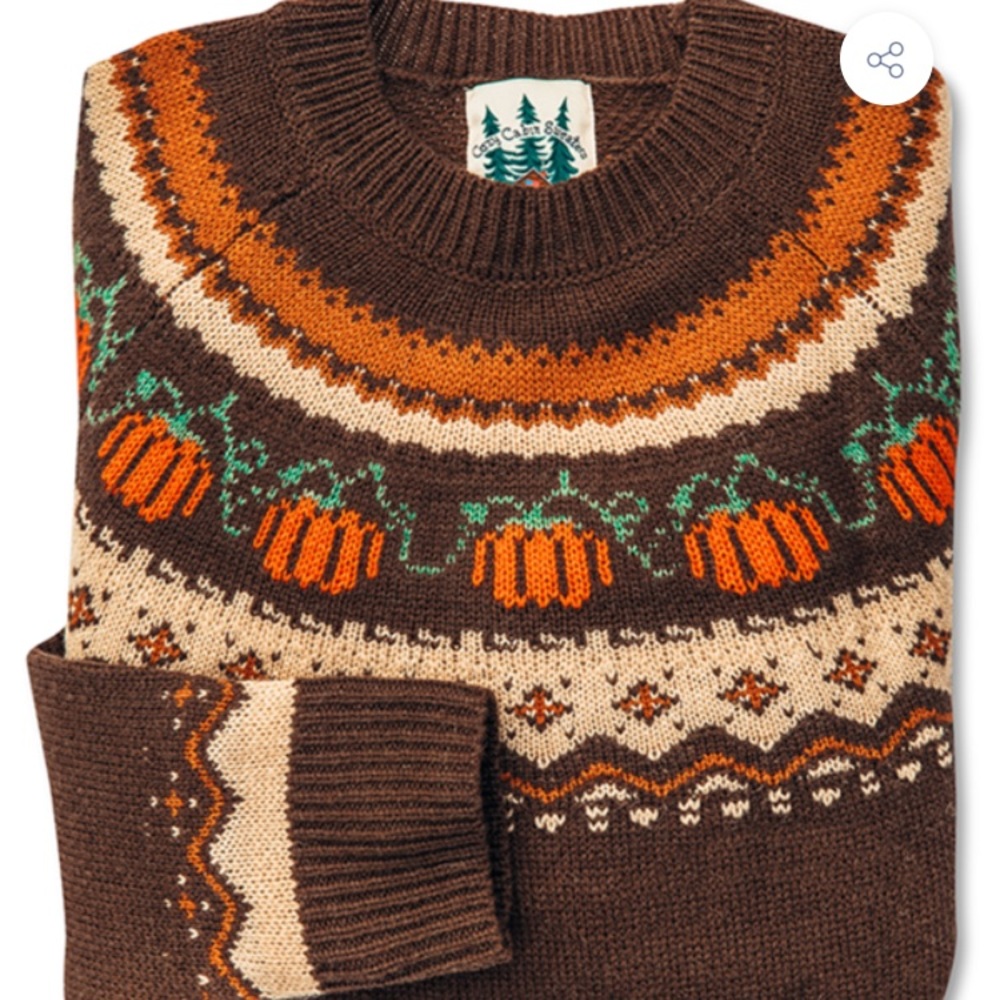 KJP Cozy Pumpkin Sweater